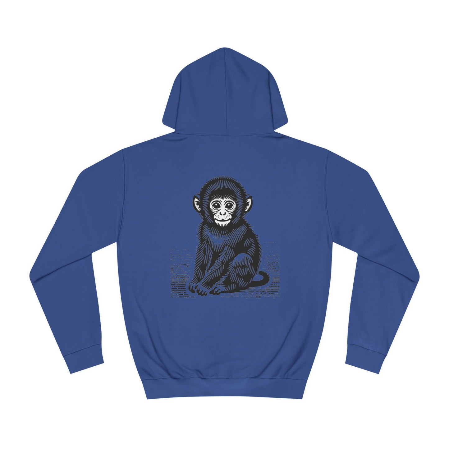 Macaque Hoodies - Lil Macaque Monochrome