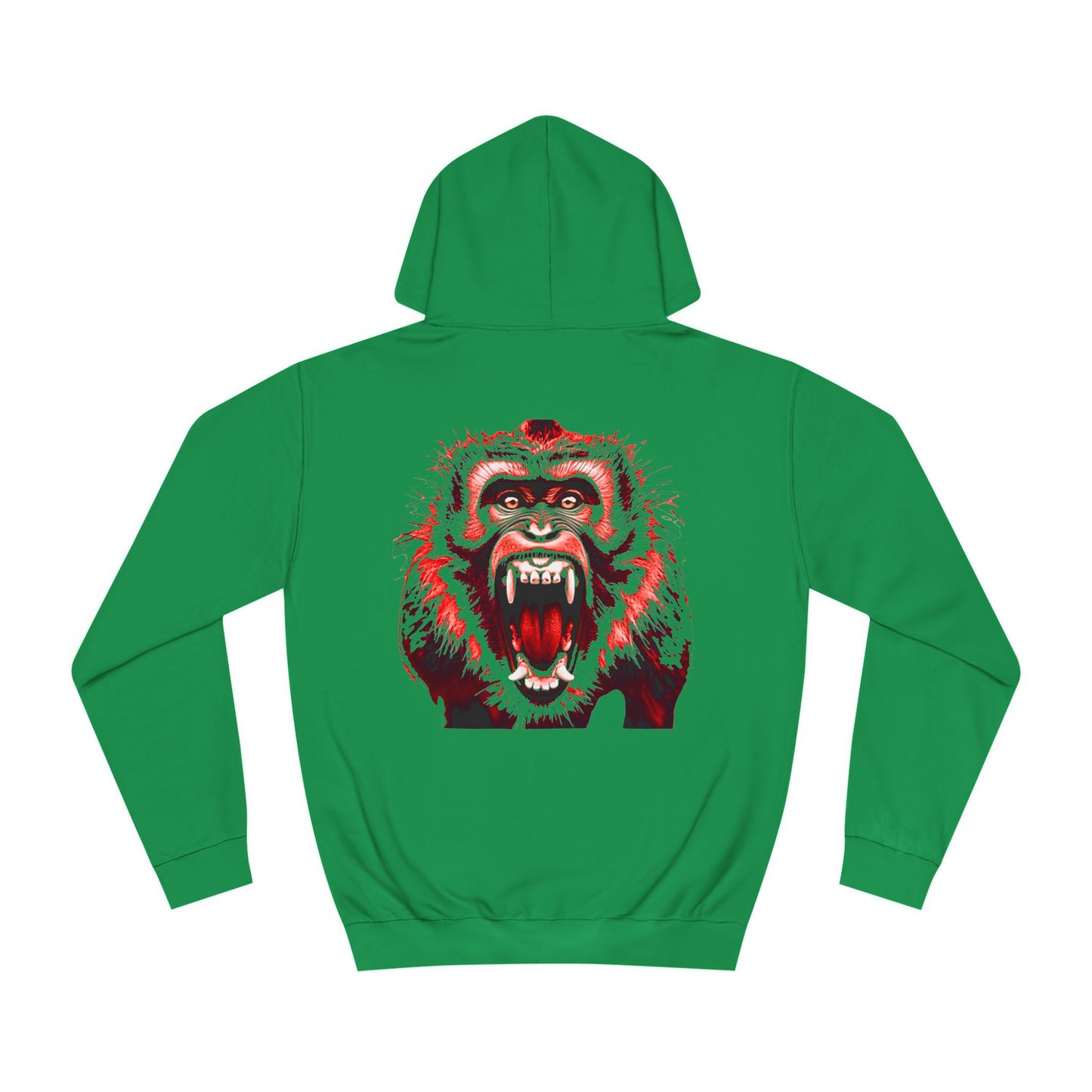 Macaque Hoodies - Unhinged Red