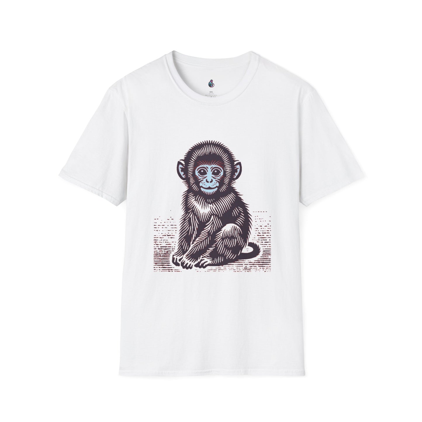 Macaque Tees - Lil Macaque Blood Red