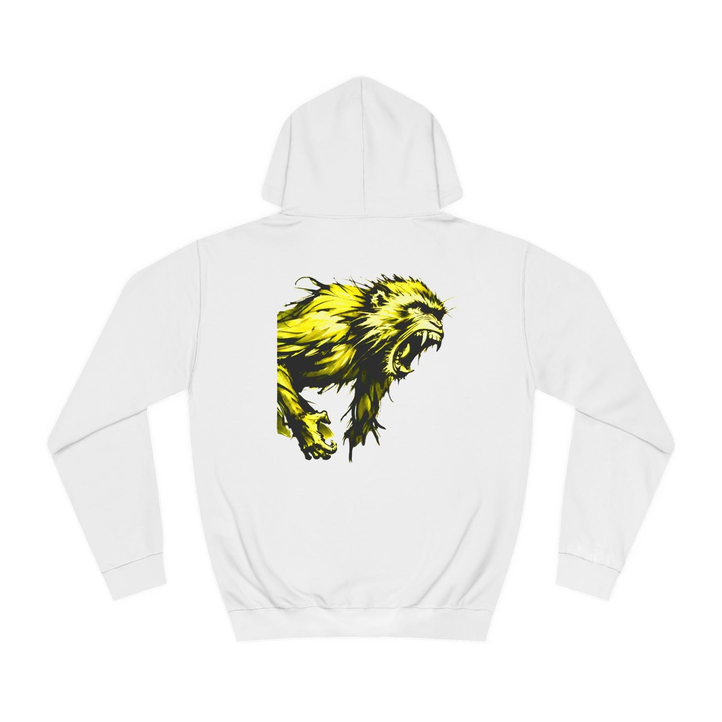Macaque Hoodies - Wrath Sumi-e Yellow (back)