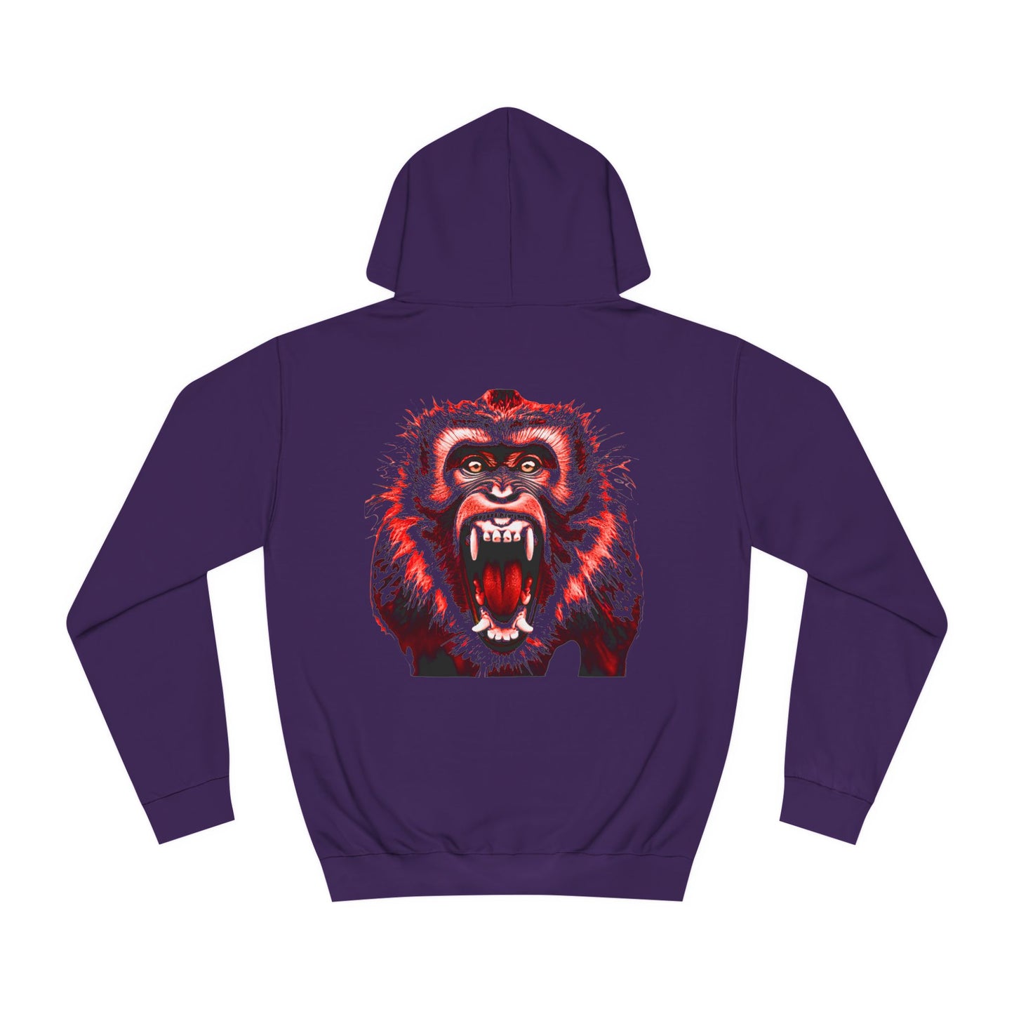 Macaque Hoodies - Unhinged Red
