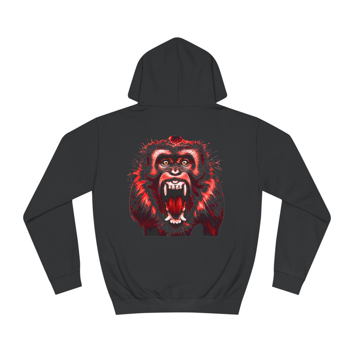 Macaque Hoodies - Unhinged Red