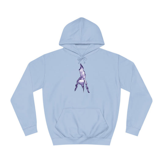 Macaque Hoodies - Purple Lady Slipper