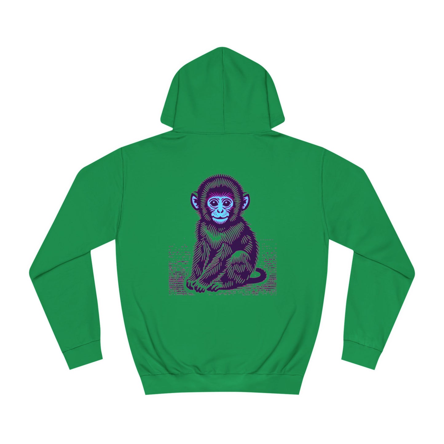 Macaque Hoodies - Lil Macaque Pinkish