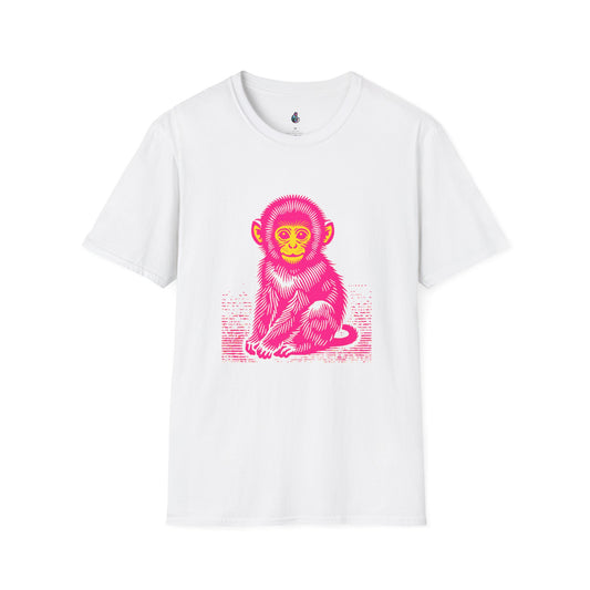 Macaque Tees - Lil Macaque Fuchstastic