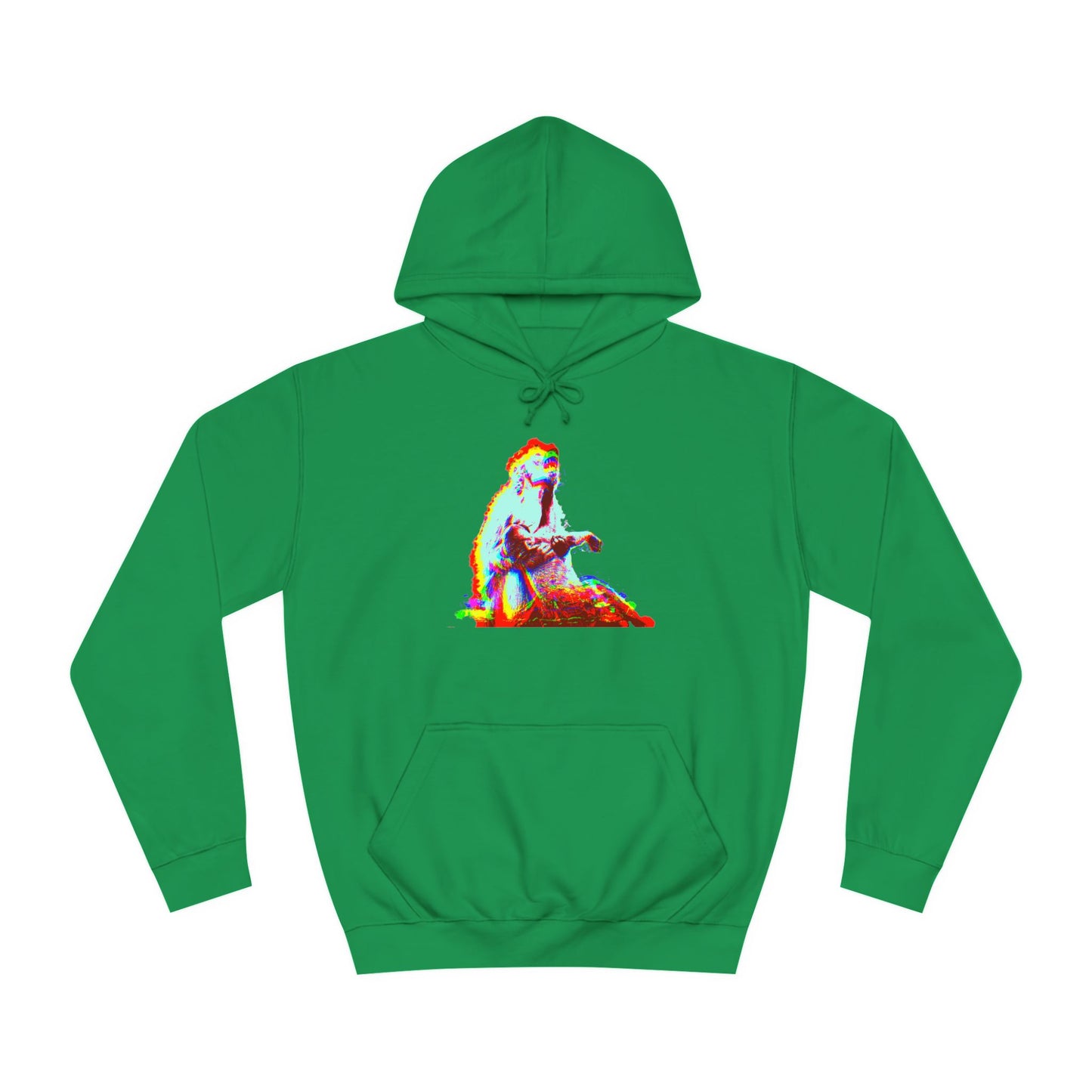 Macaque Hoodies - Macaque della Pieta Psych White