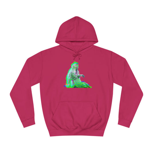 Macaque Hoodies - Macaque della Pieta Psych Green