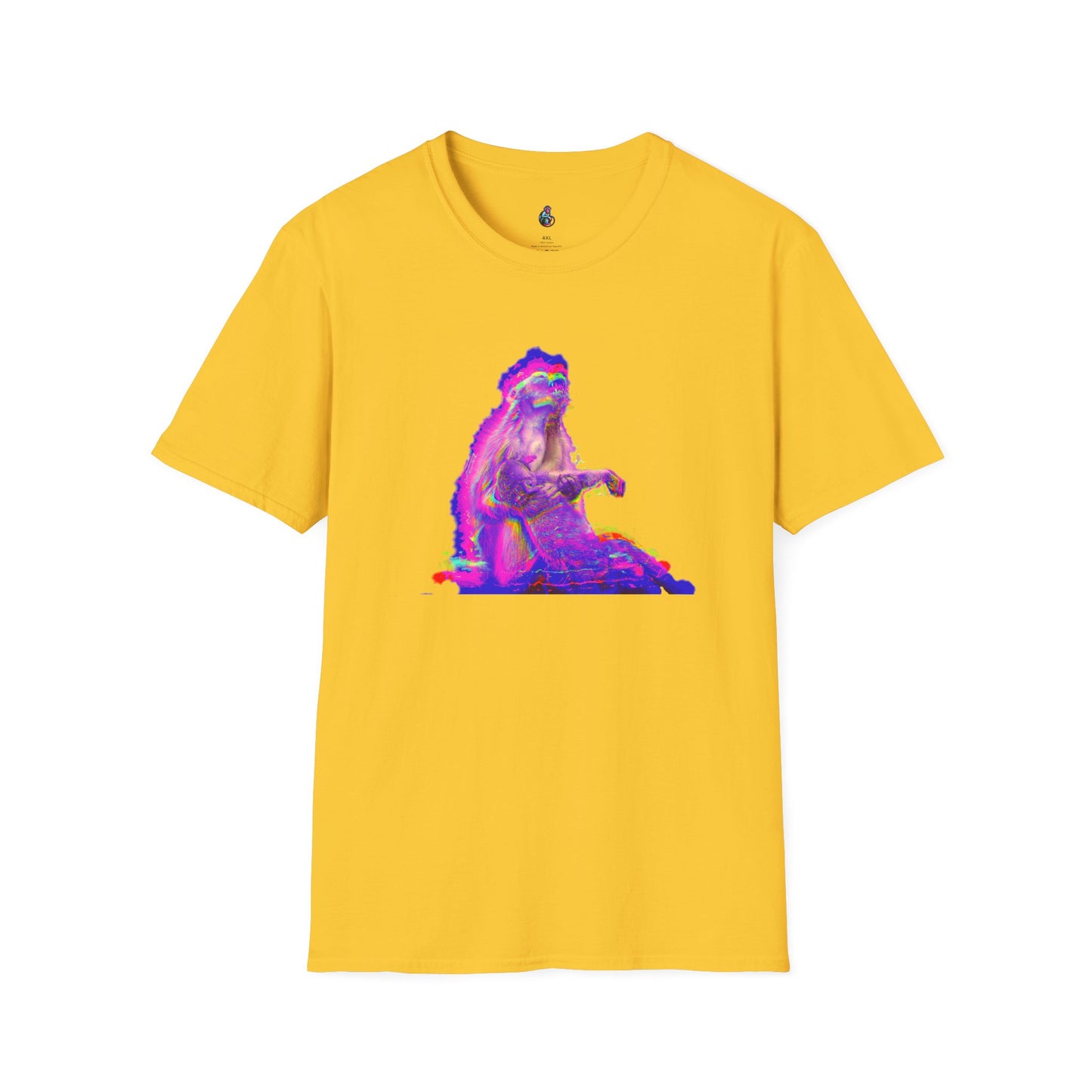 Macaque Tees - Macaque della Pieta Psych Pink