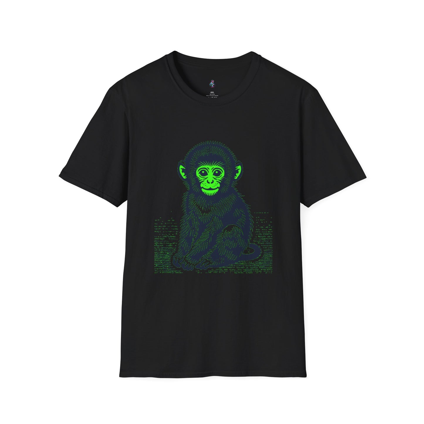 Macaque Tees - Lil Macaque Green