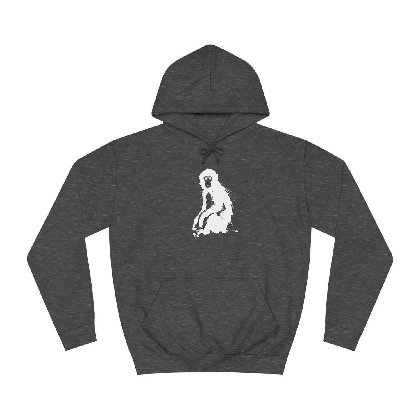 Macaque Hoodies - Tranquil Sumi-e Macaque