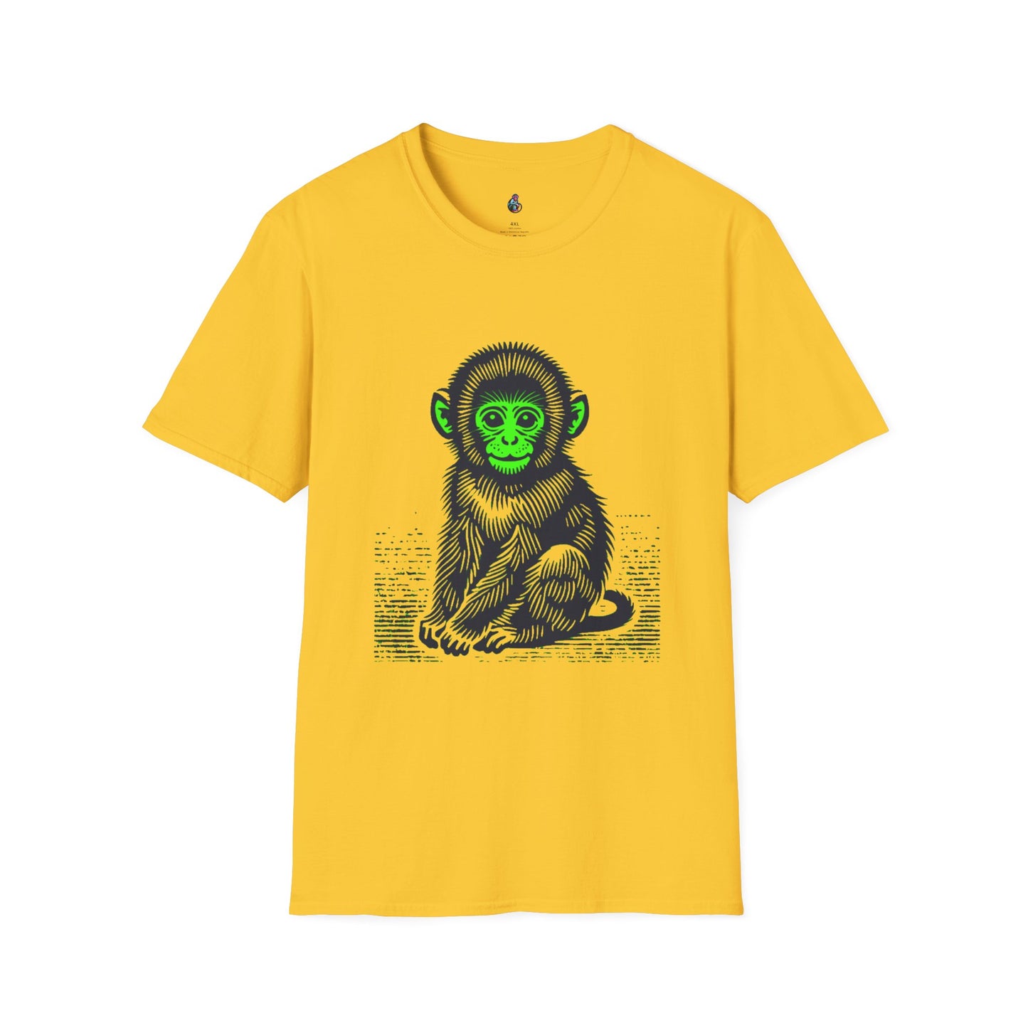 Macaque Tees - Lil Macaque Green