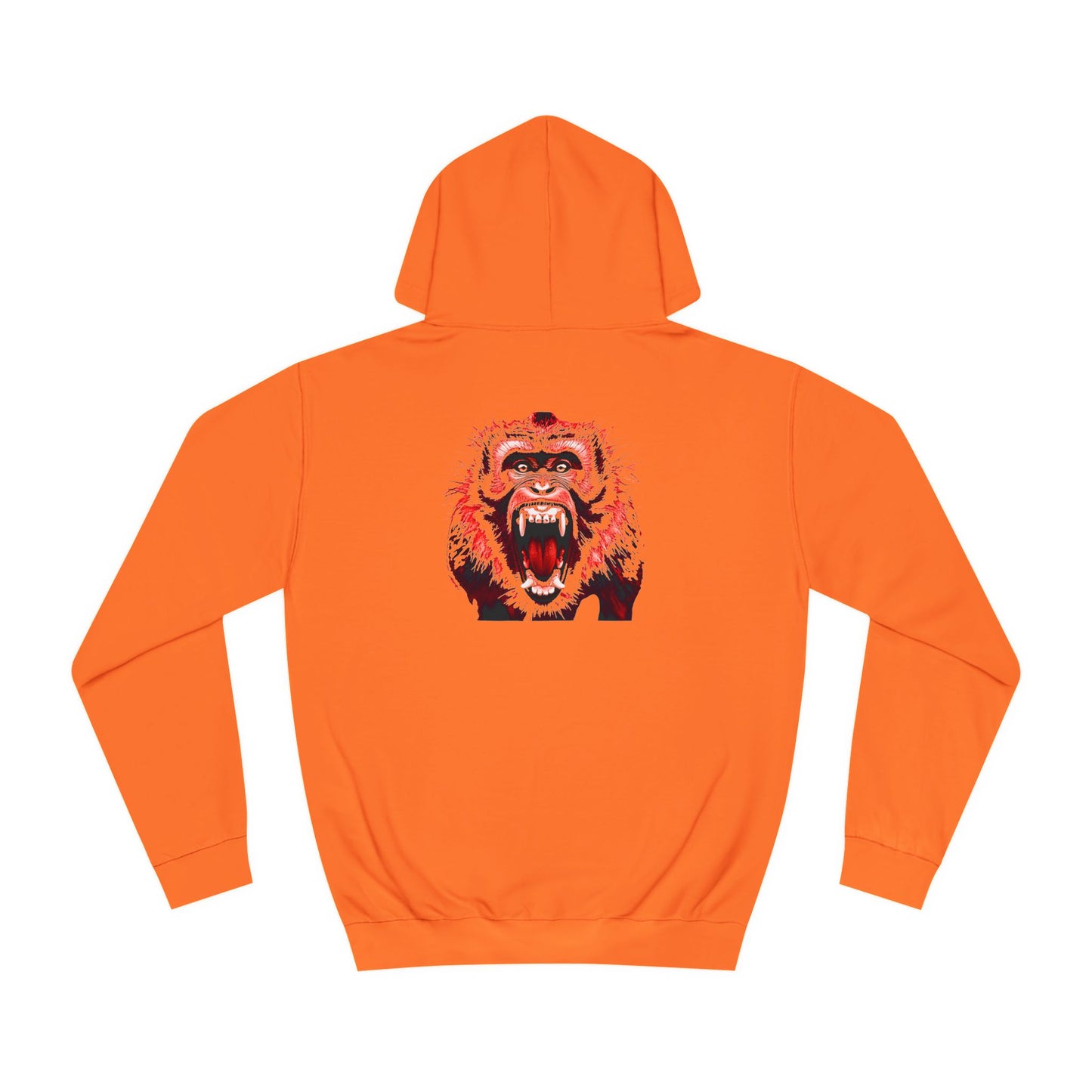 Macaque Hoodies - Unhinged Red