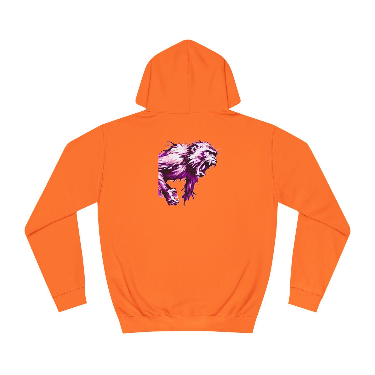 Macaque Hoodies - Wrath Sumi-e Pink (back)