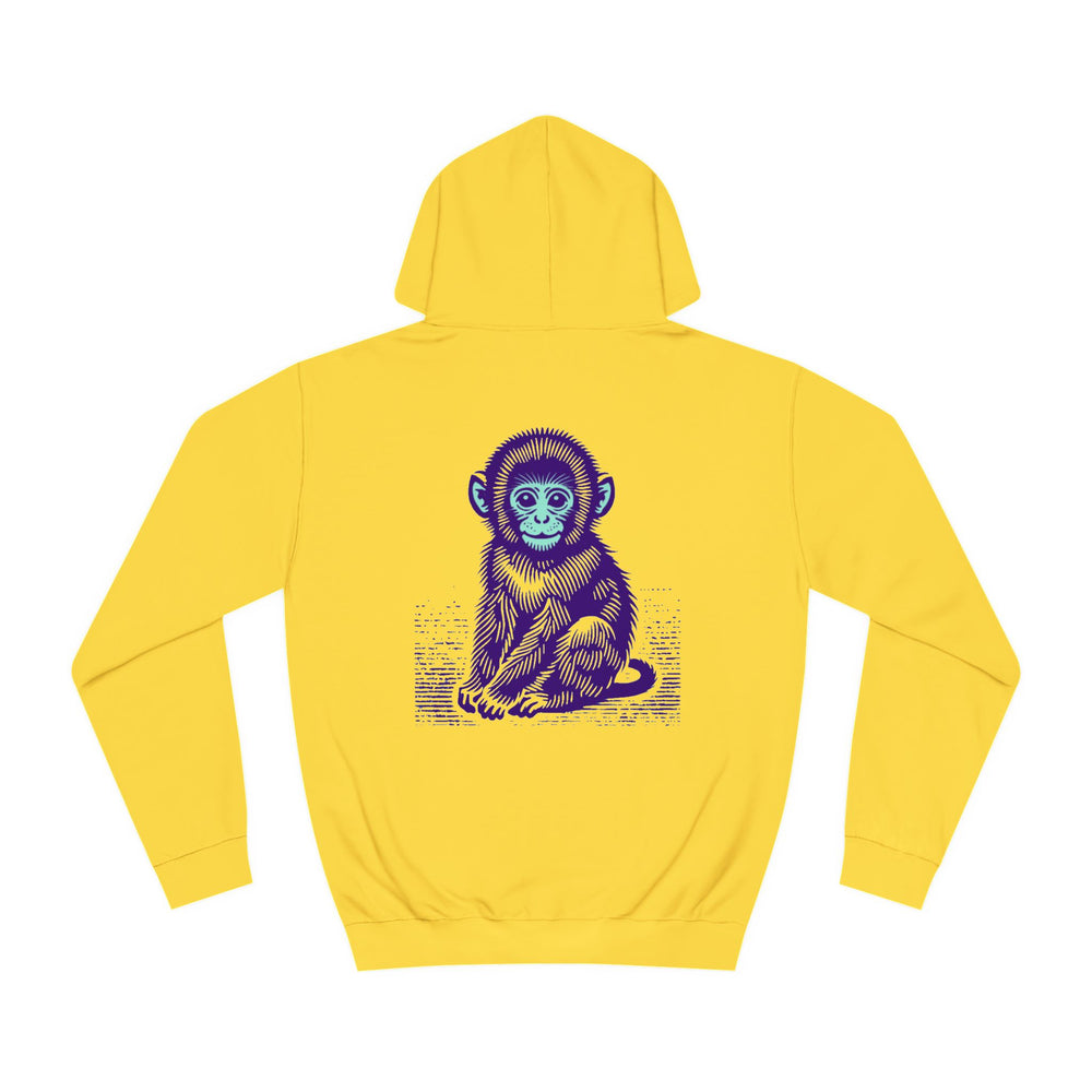 Macaque Hoodies - Lil Macaque Indigo