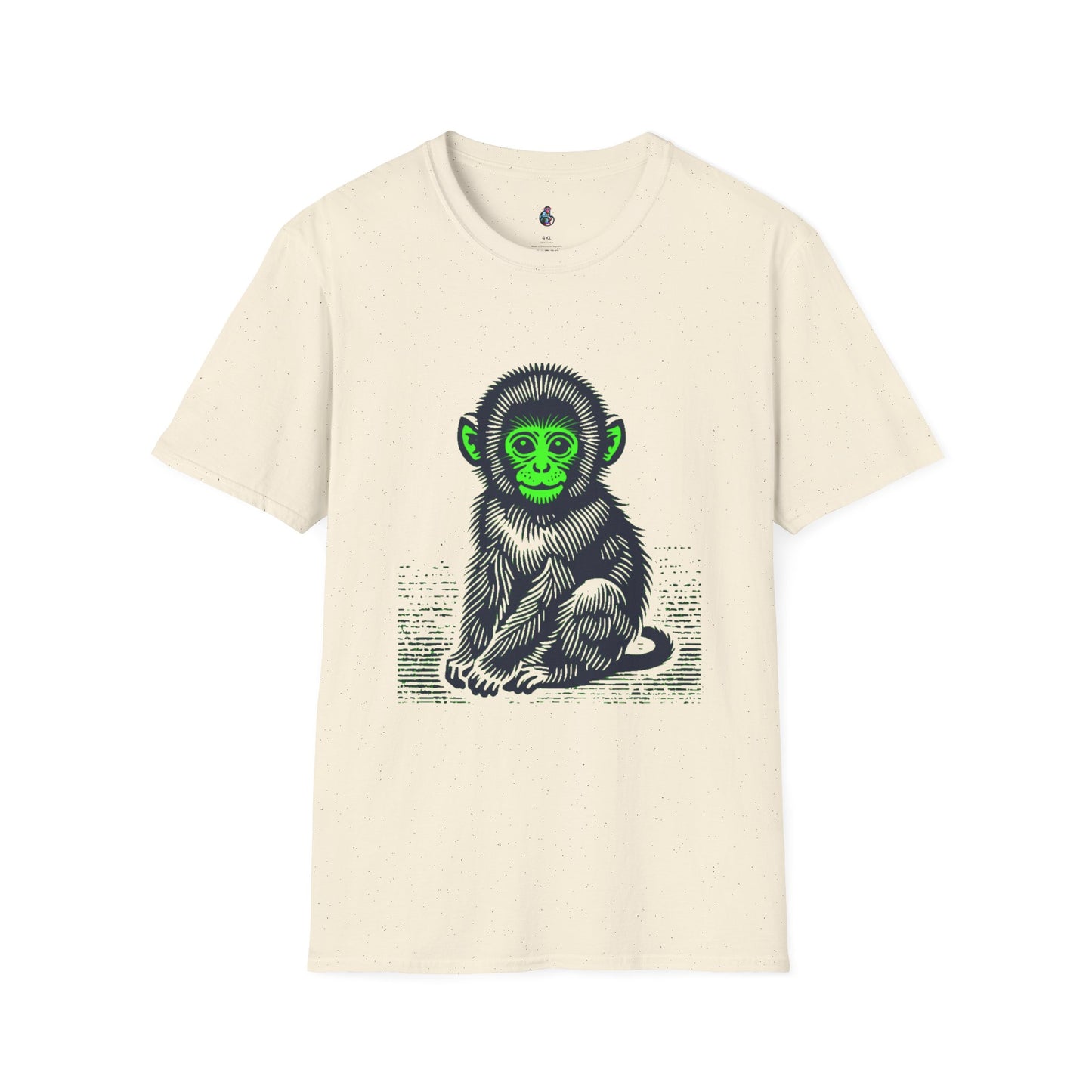Macaque Tees - Lil Macaque Green