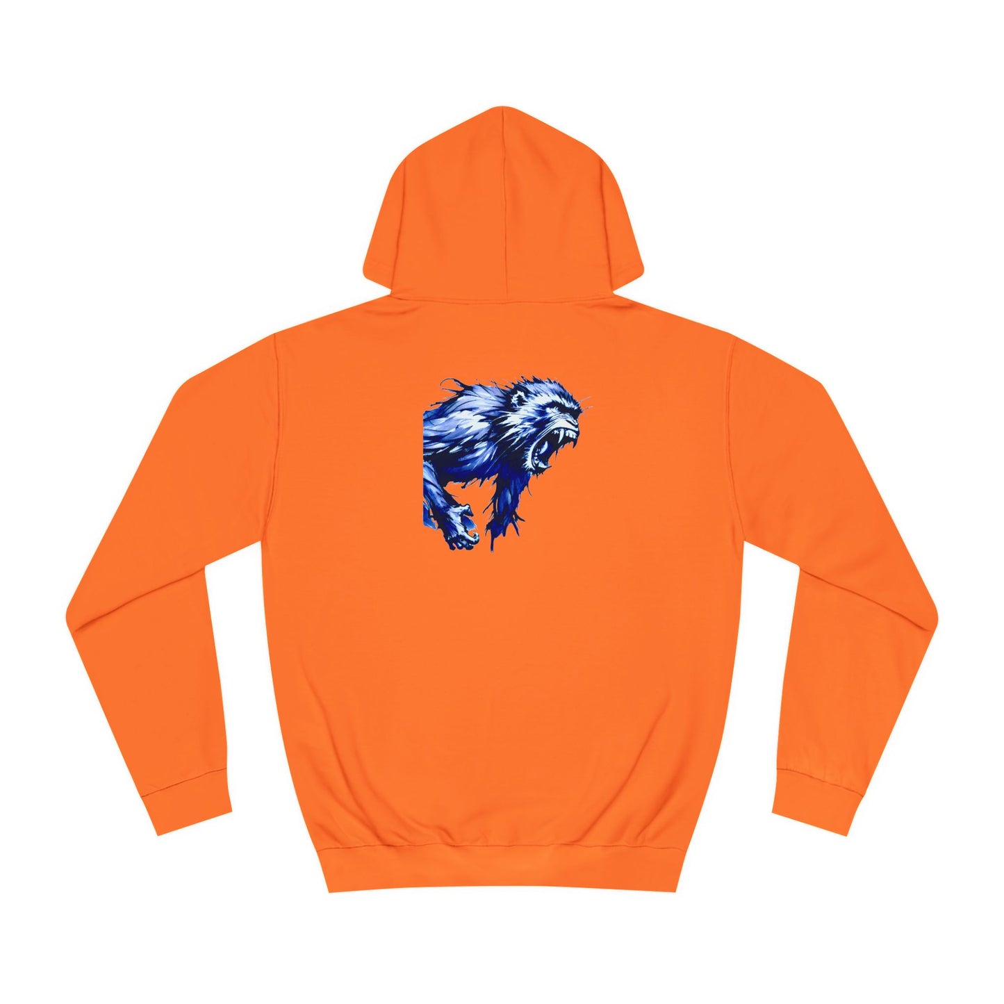 Macaque Hoodies - Wrath Sumi-e Blue (back)