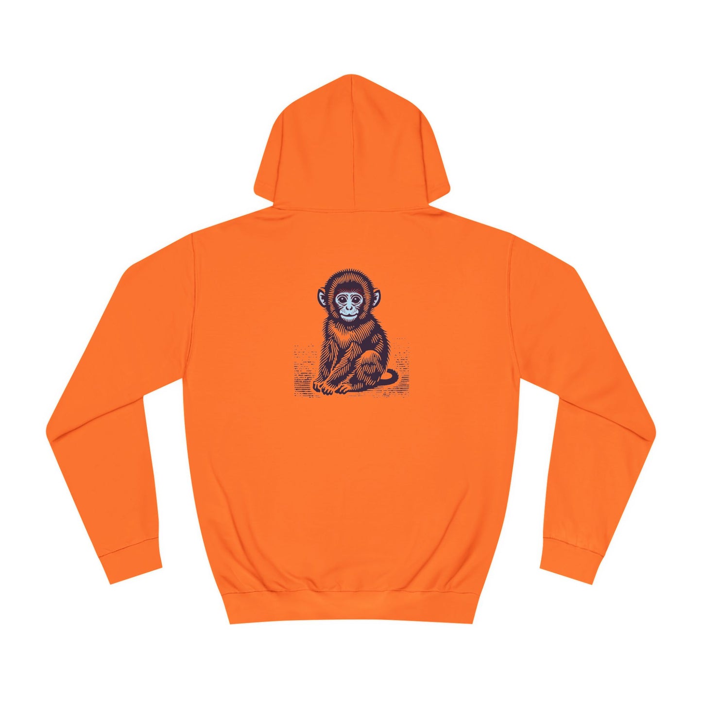 Macaque Hoodies - Lil Macaque Blood Red