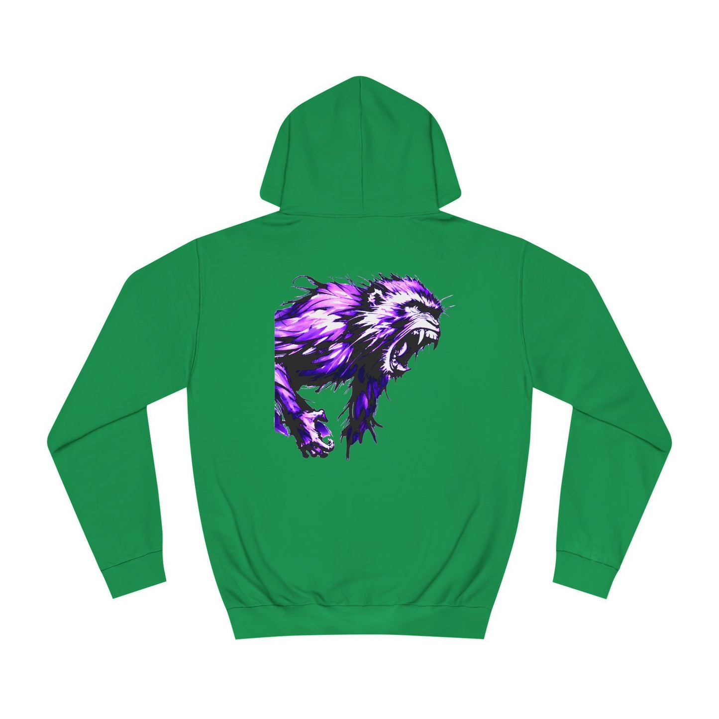 Macaque Hoodies - Wrath Sumi-e Purple (back)