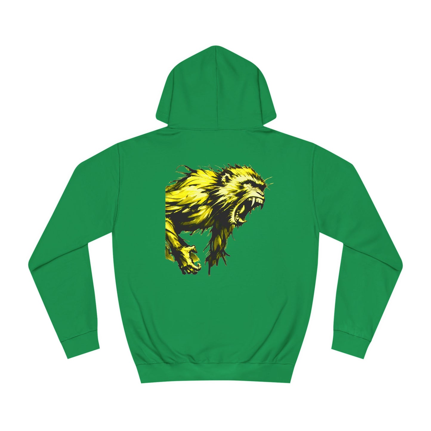 Macaque Hoodies - Wrath Sumi-e Yellow (back)