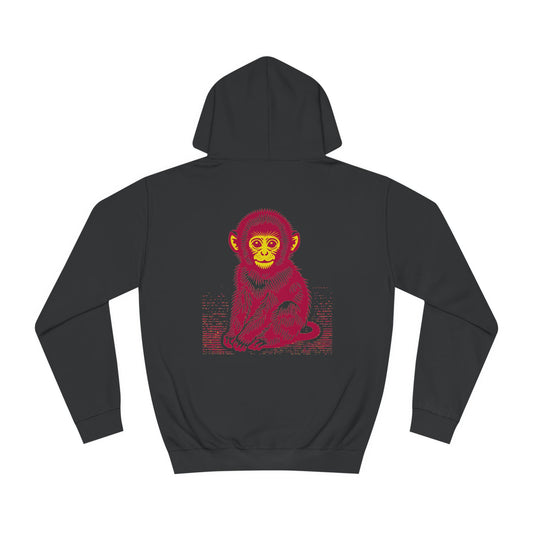 Macaque Hoodies - Lil Macaque Infrared