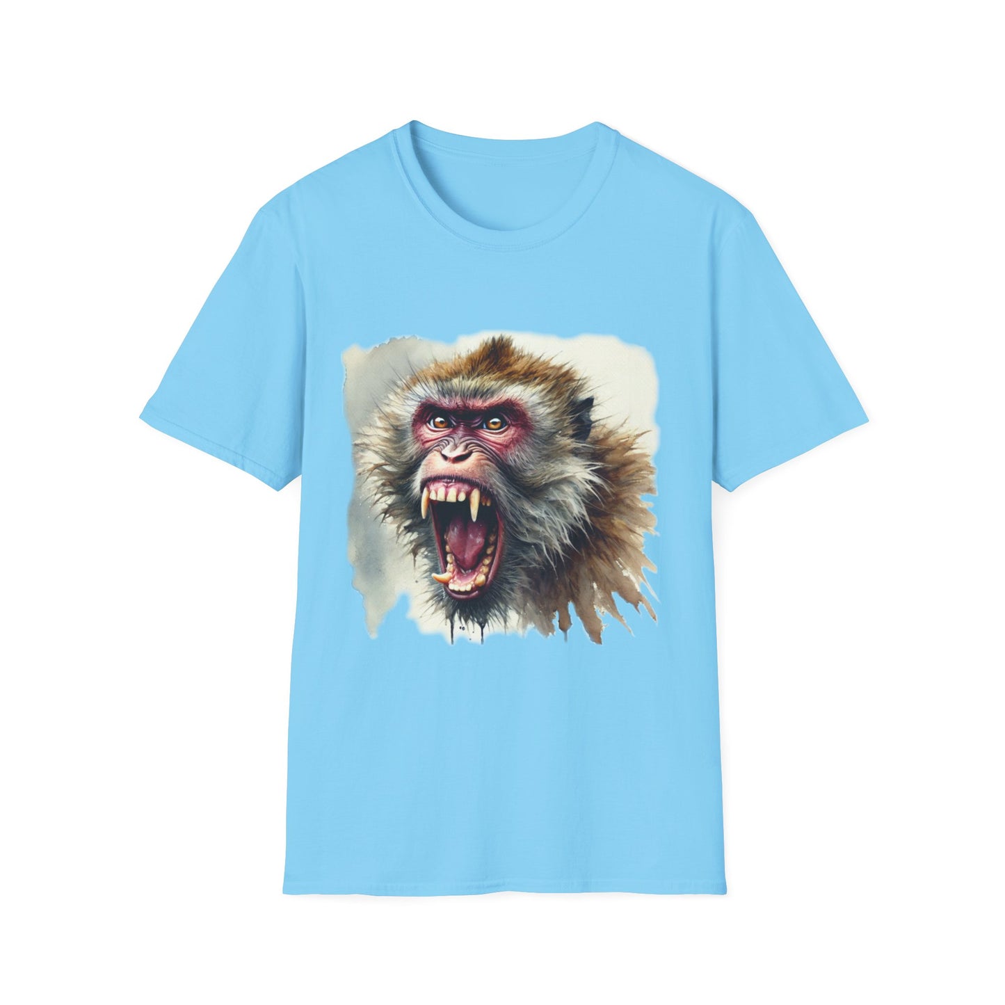 Macaque Tees - Watercolor Wrath