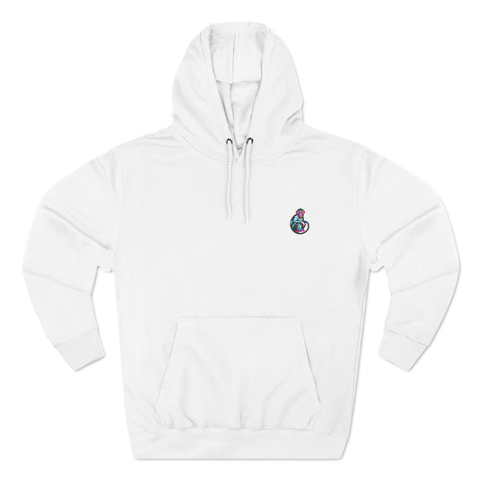 Three-Panel Macaque Hoodie